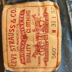 Levi's 560 Jeans - 31x32